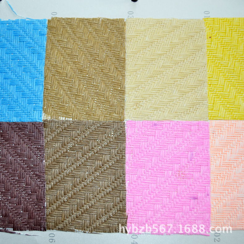 现货供应工艺编织墙纸布 装饰新选择